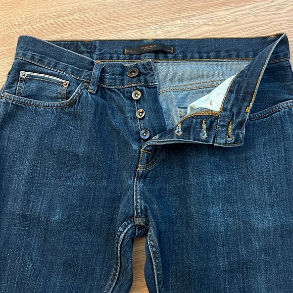 Zara Man, 31/30, Like New, Button-Fly, Slim-Straight Leg - Picture 8 of 11